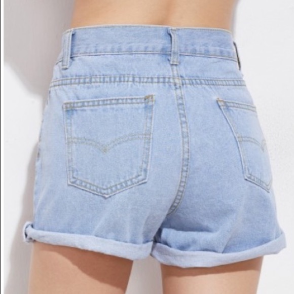 Perfect Shape High waisted Rolled Jean Shorts 🌼☀️ - Picture 5 of 7